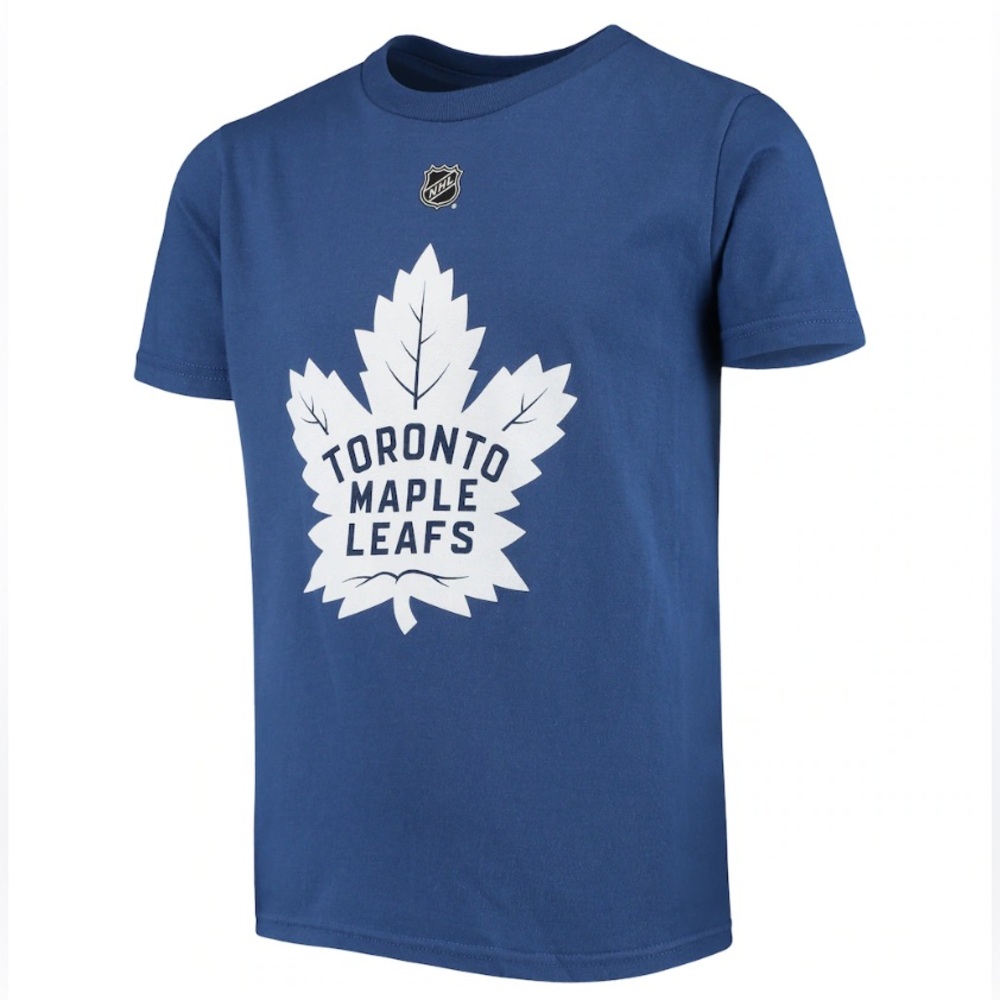 🫐3/$30 NHL Toronto Maple Leafs Kids Blue Tee with Matthew’s on Back